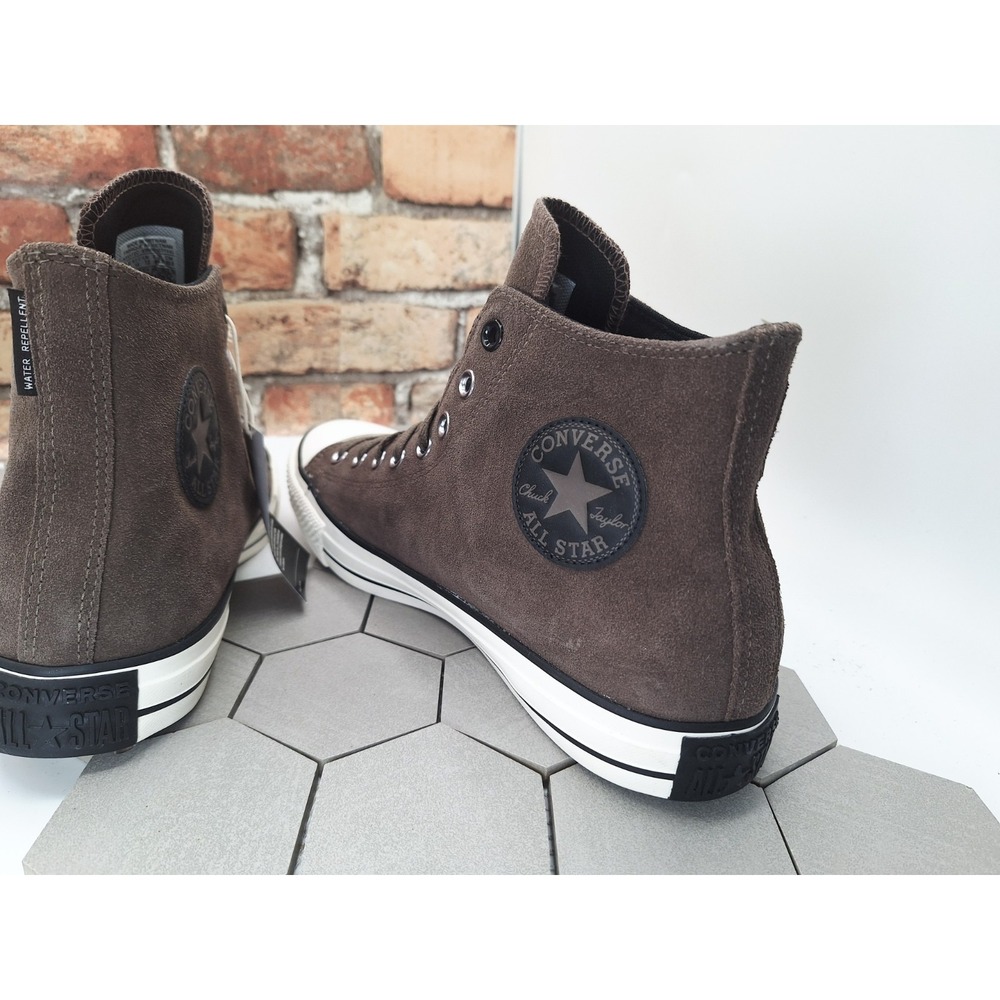 Converse Chuck‎ Taylor All Star Hi Suede Shoes Men Sz 12 Brown Suede Tabacoo - Picture 10 of 13